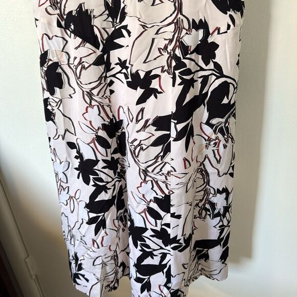 Classiquesβ Entier Silk Floral Wrap Dress 12 Sleeveless Lined - Picture 4 of 11